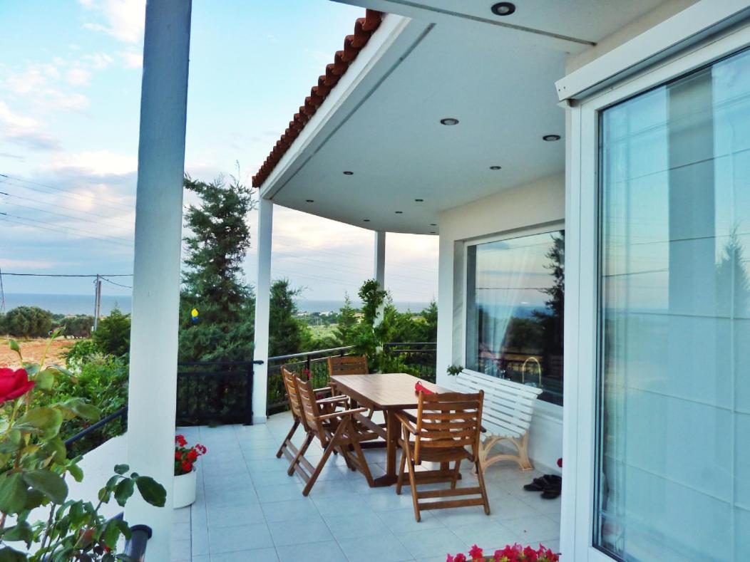 Vineyard Country House With Panoramic Seaview Александруполис Екстериор снимка